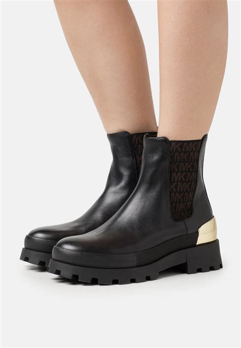 michael kors ankle boots damen schwarz|zappos Michael Kors boots.